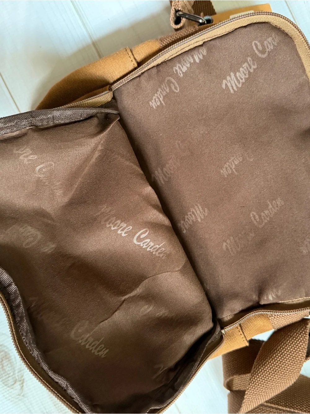 Moore Carden Brown Crossbody Messenger Bag for Men